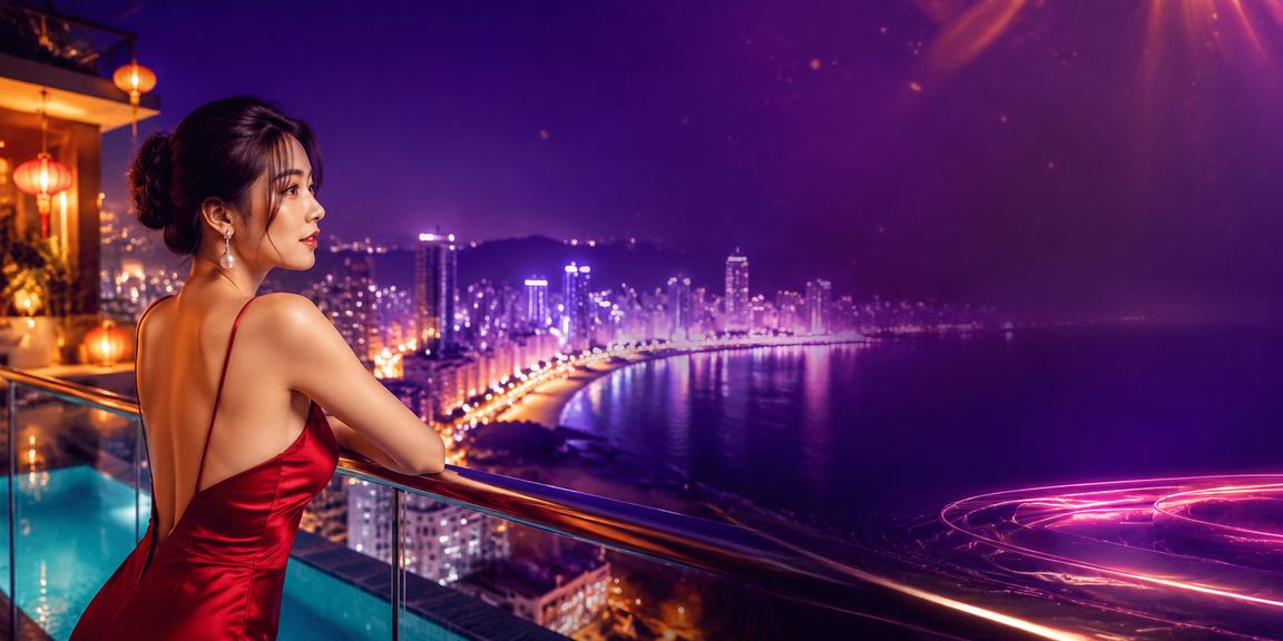 Không khí cá cược bóng đá buổi tối tại Nha Trang với đèn neon sôi động
